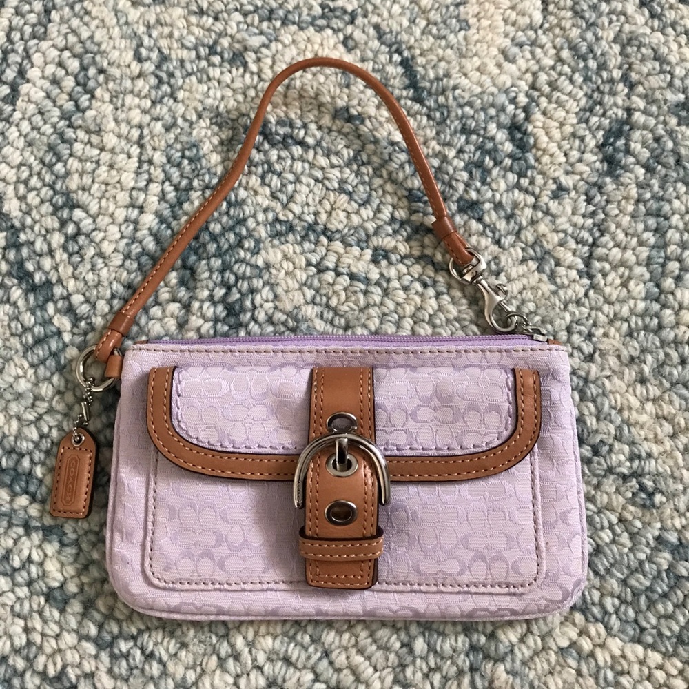 Coach Buckle Wristlet