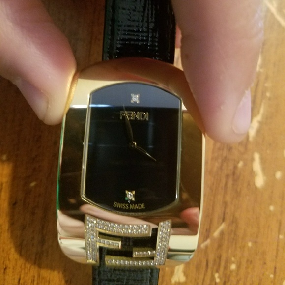Fendi diamond watch