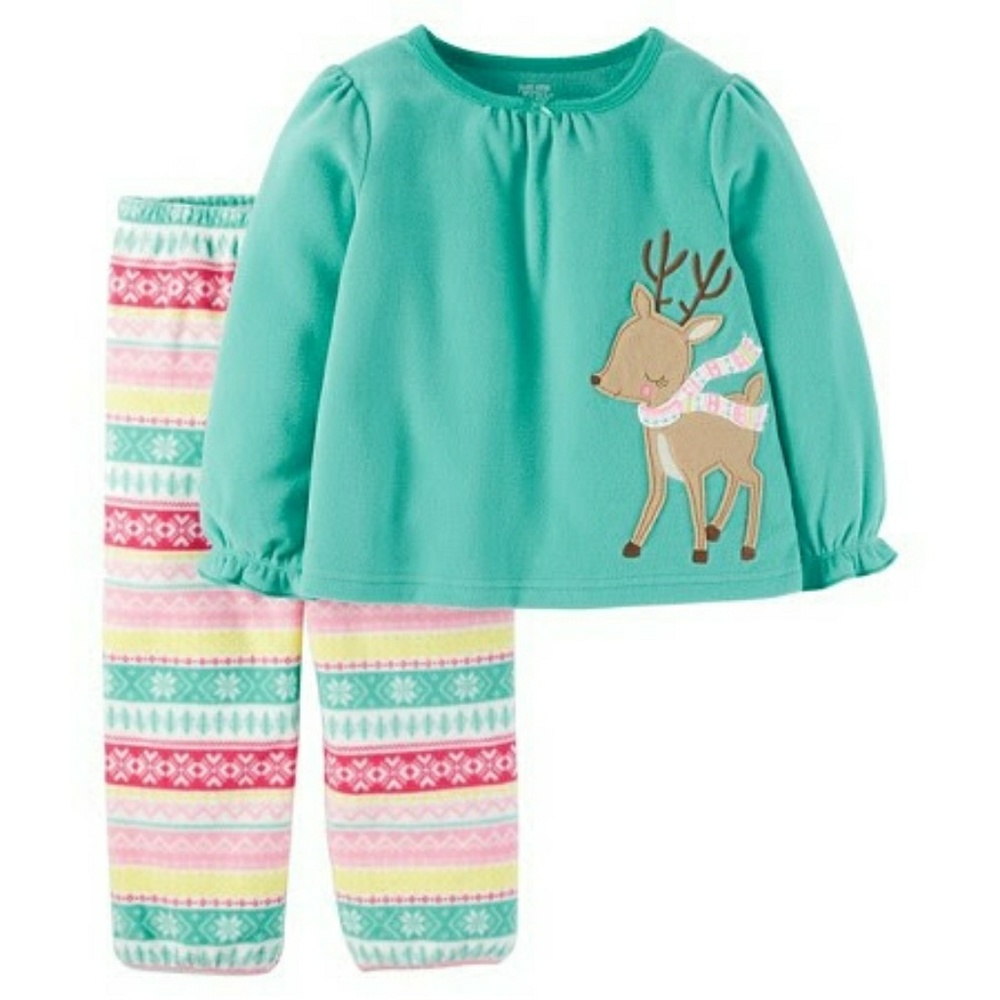 Carter's Baby Girls Fair Isle 2 Piece Set 18M