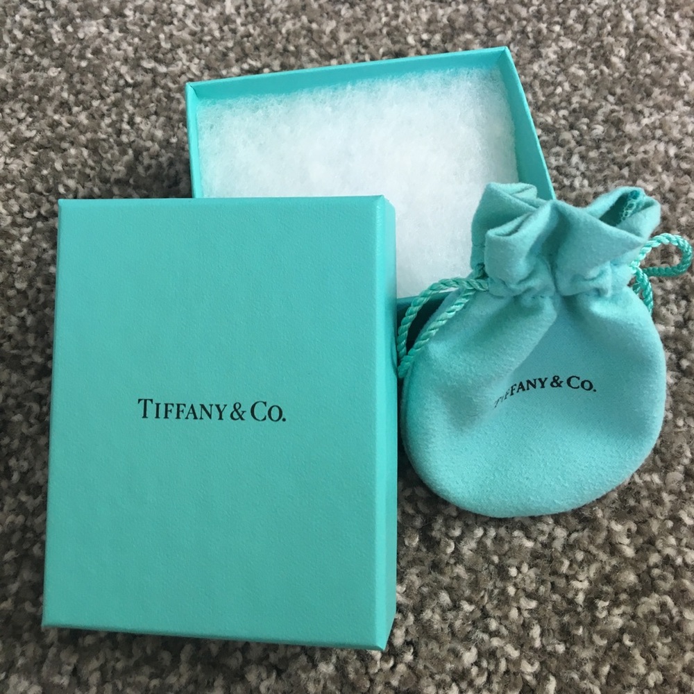 Tiffany Co. box and pouch