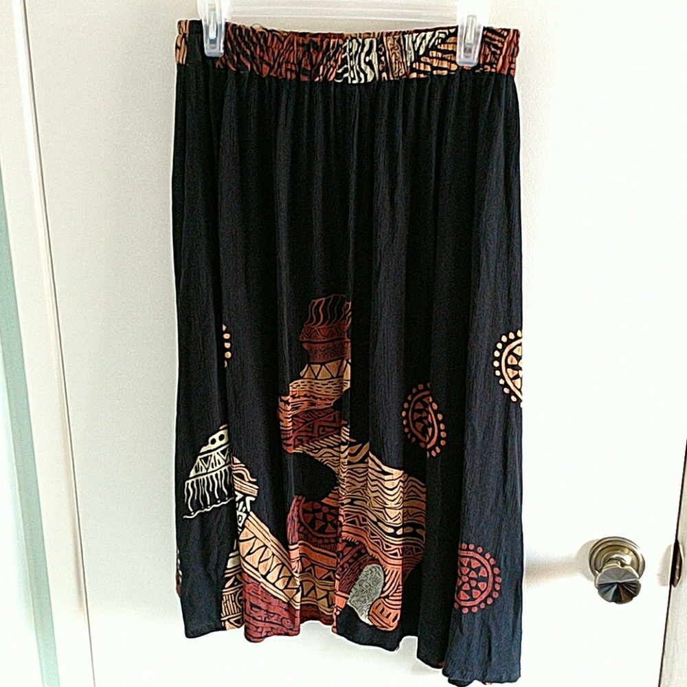 Southwestern style skirt