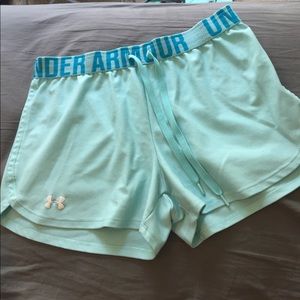 Aqua Under Armour Shorts