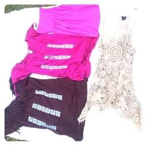 Bathing suit cover ups!