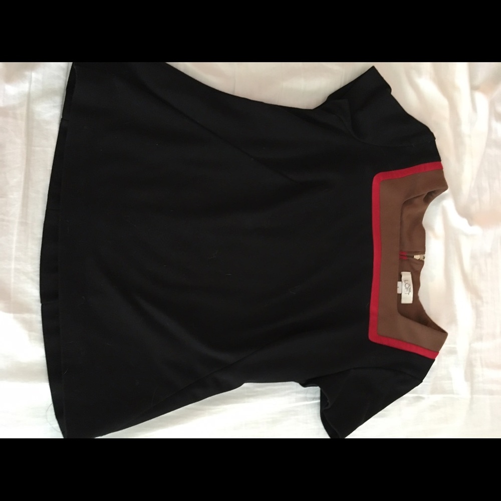 Fitted blouse with darts