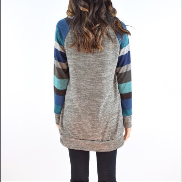 Long light cotton sweater - Picture 2 of 3