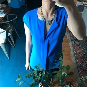 J.Crew Crepe Cap Sleeve Top in Size 4