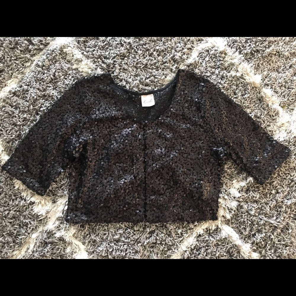 Sequin Jacket by Gudi Small
