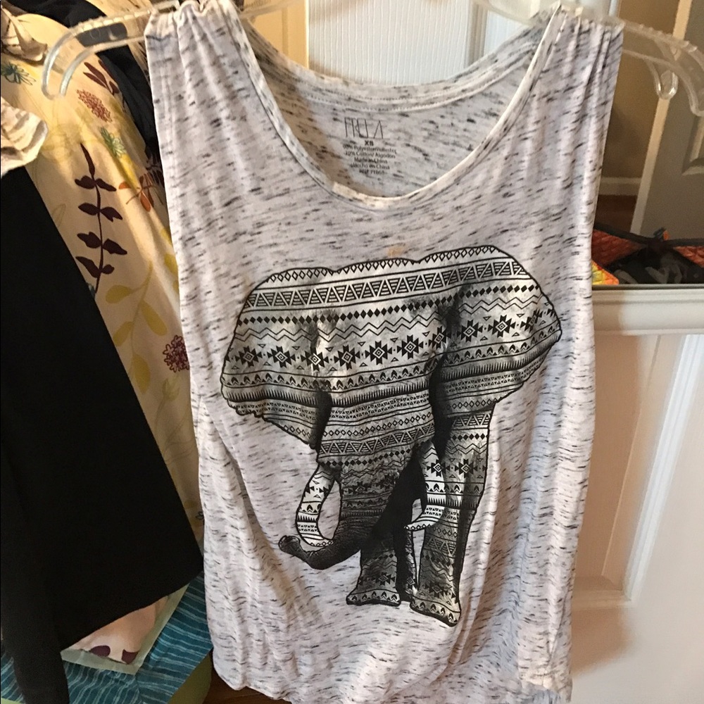 elephant tank top never worn