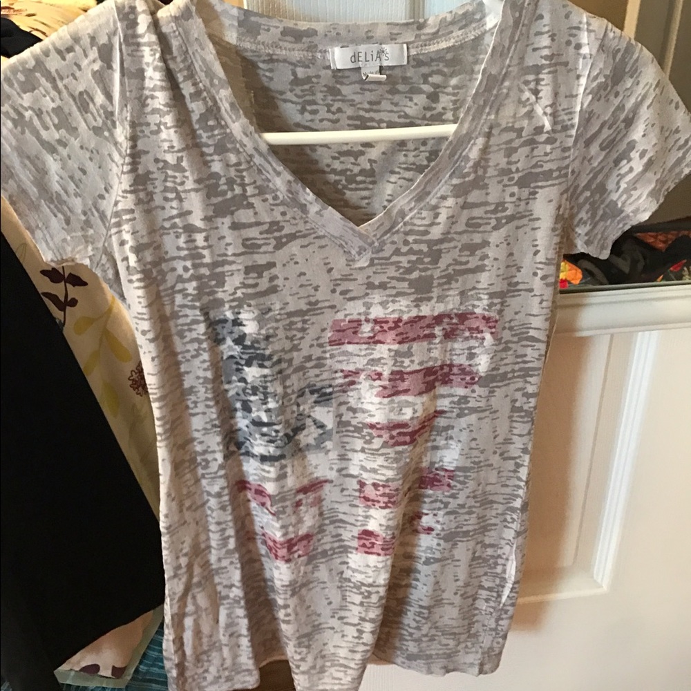 Love american flag shirt