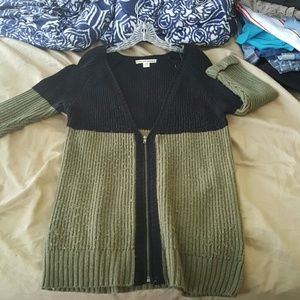 Oversized colorblock sweater