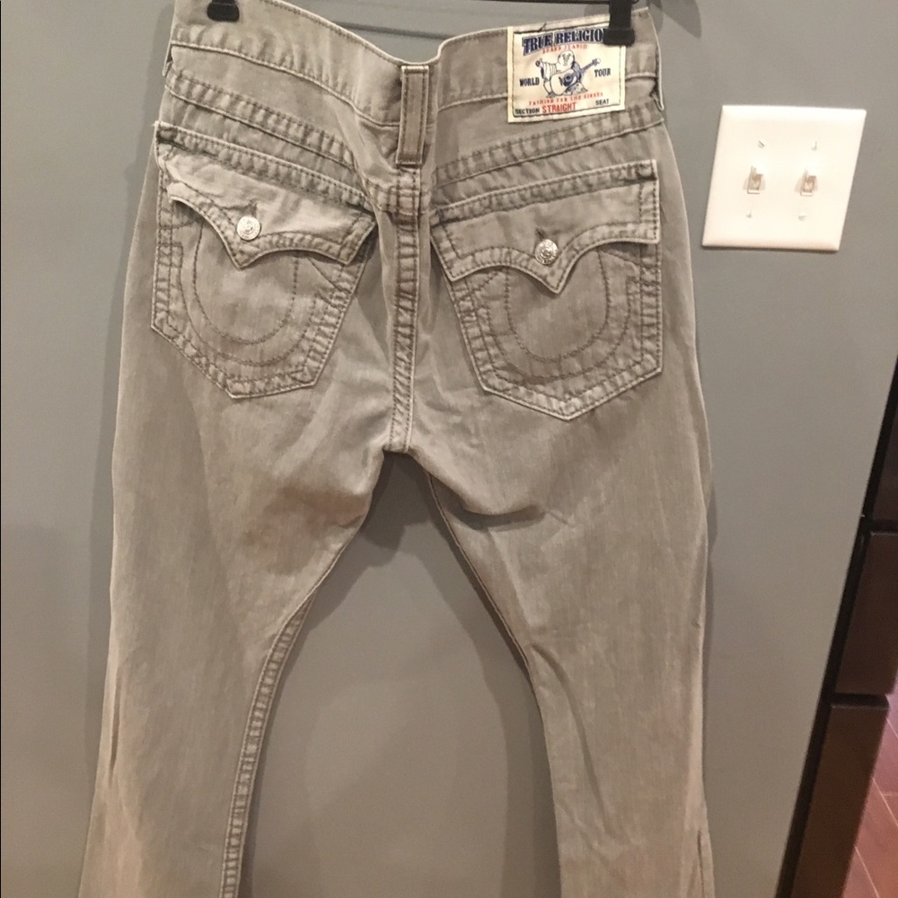 NWOT Grey True Religion Jeans