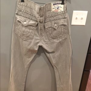 NWOT Grey True Religion Jeans