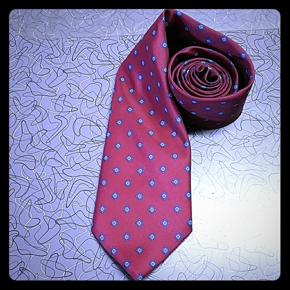 Giovanni 100% polyester tie