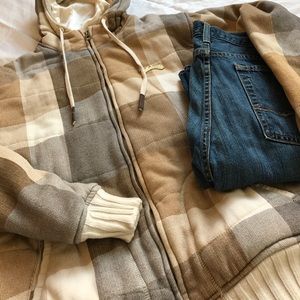 Plaid Snowboarding Jacket
