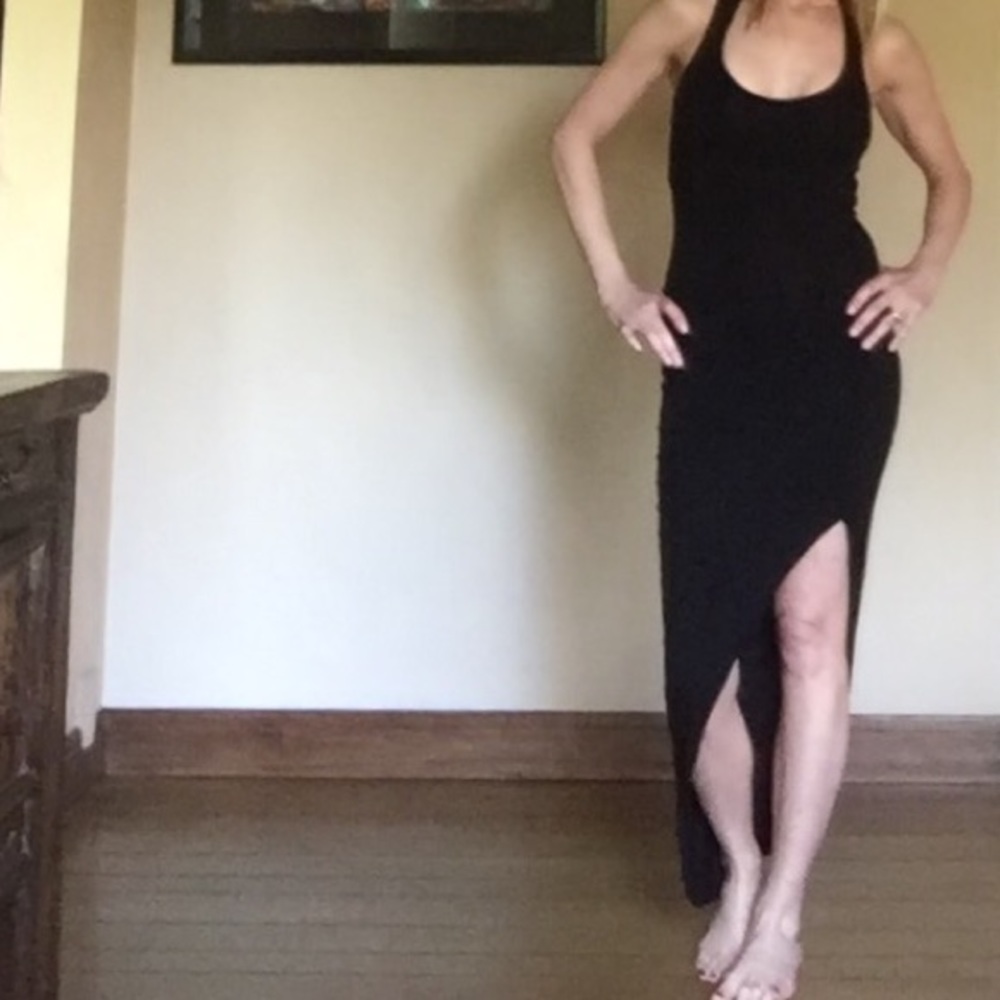 Stretchy comfy black dress! - Picture 1 of 3