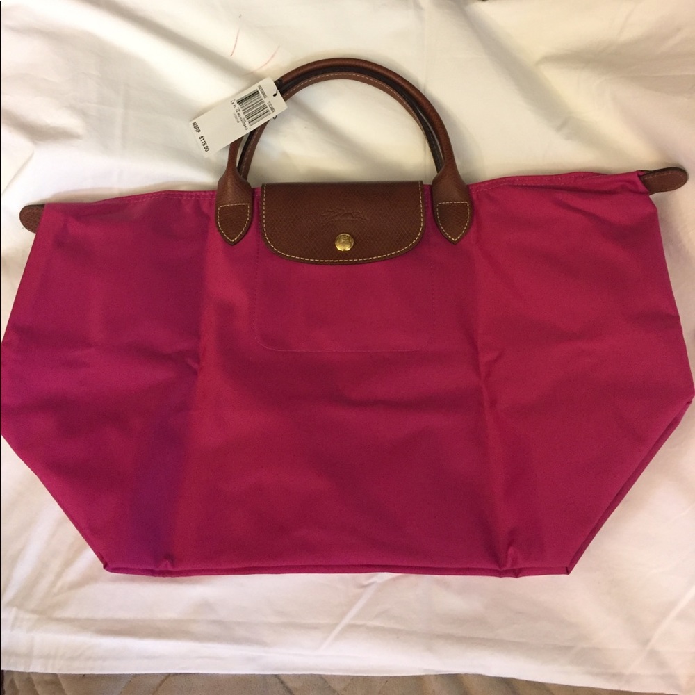 Longchamp Le Pliage Medium Handbag Tote NWT