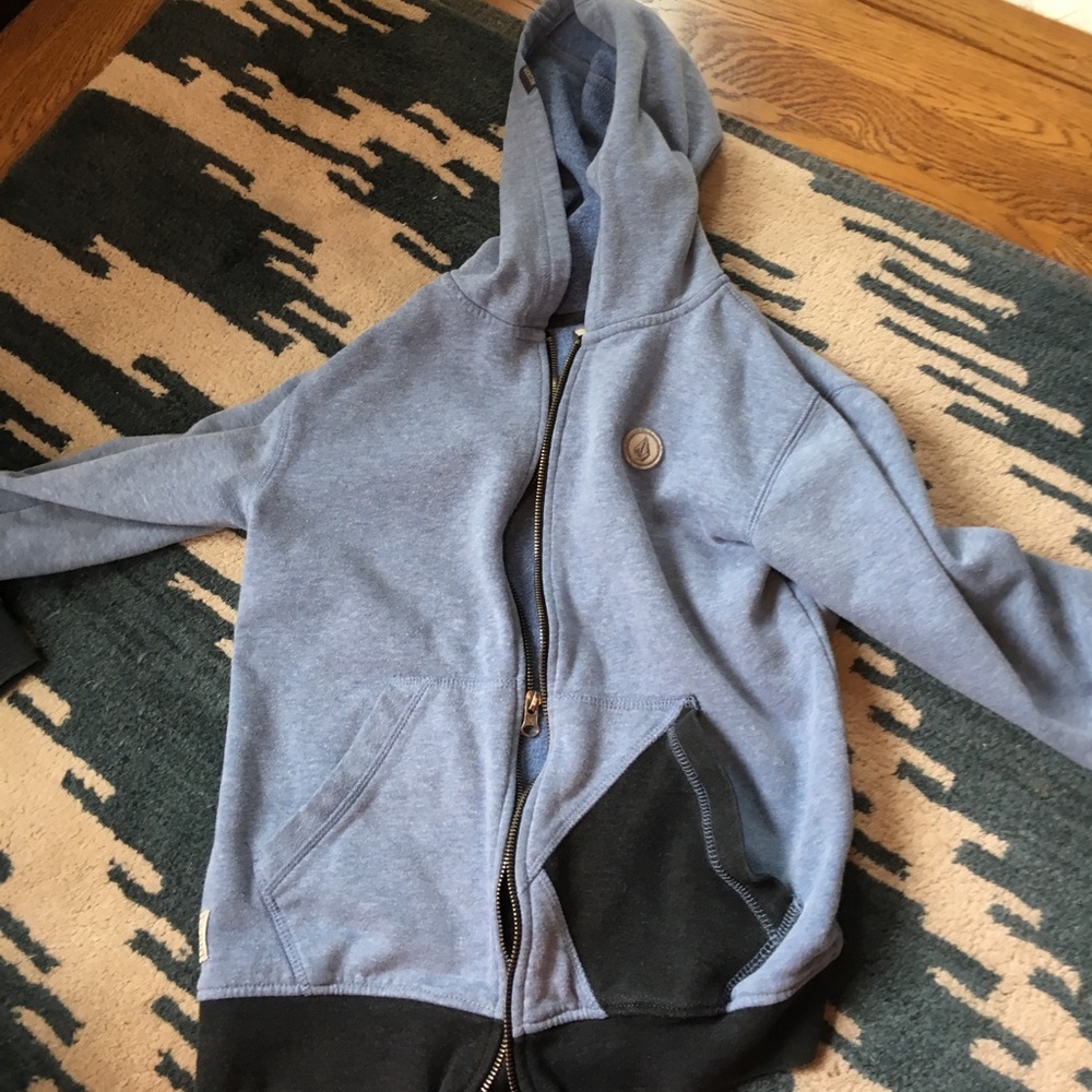 Volcom diamond blue hoodie