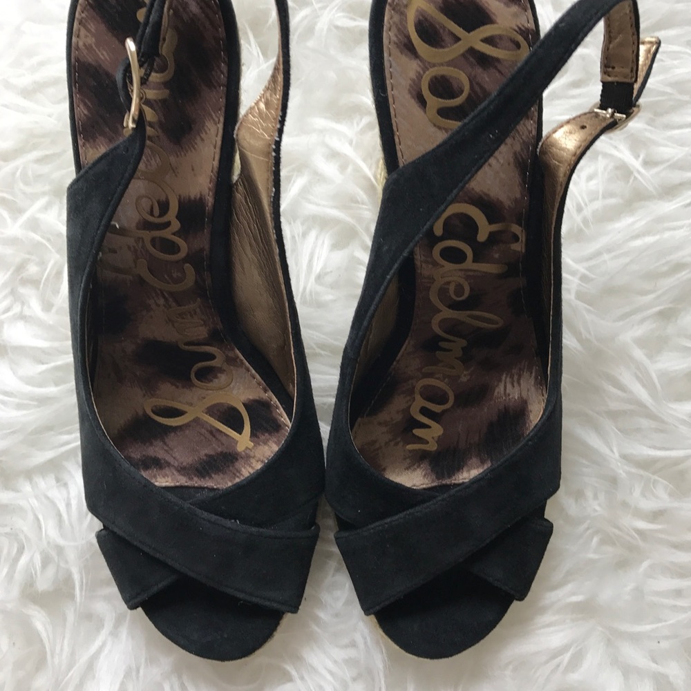 Sam Edelman Suede Wedges