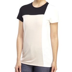 VINCE. color block tee shirt