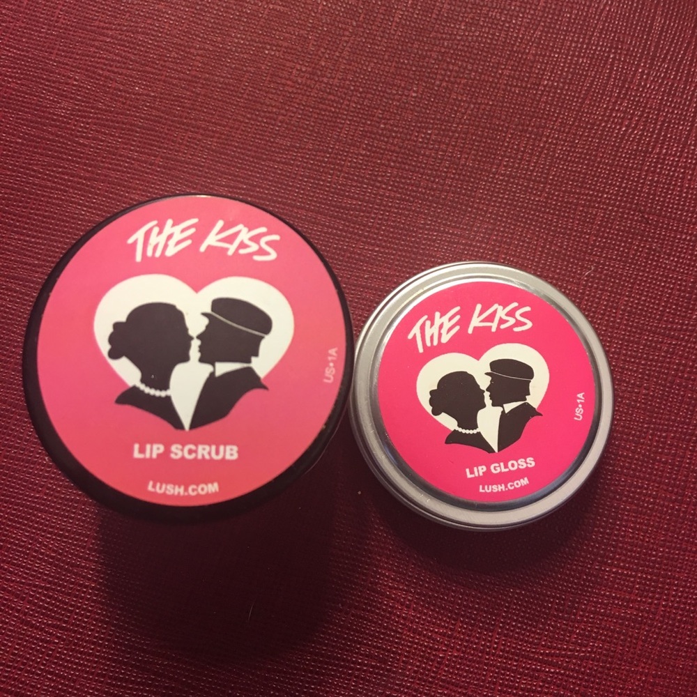 Lush Valentines Lip Scrub and Gloss