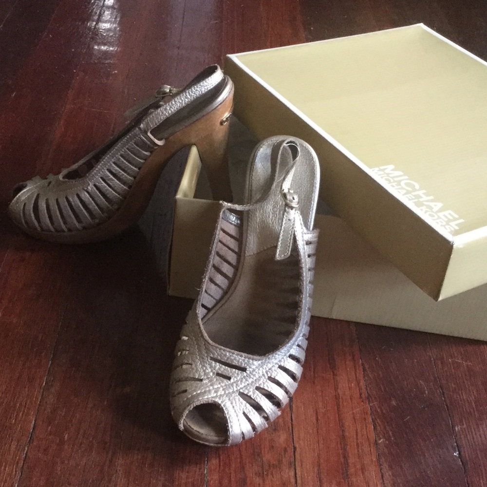 Michael Kors Southside sling Heels