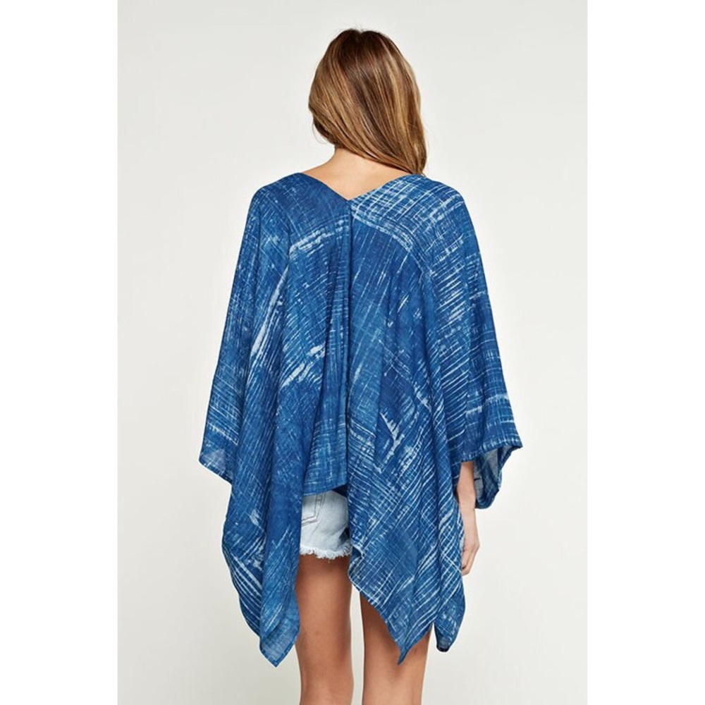 ONE OF A KIND Hand Printed Top - Picture 3 of 3