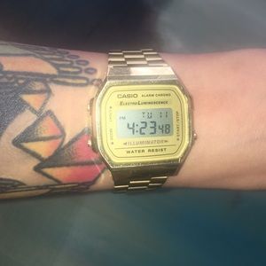 Casio men's gold watch special edition