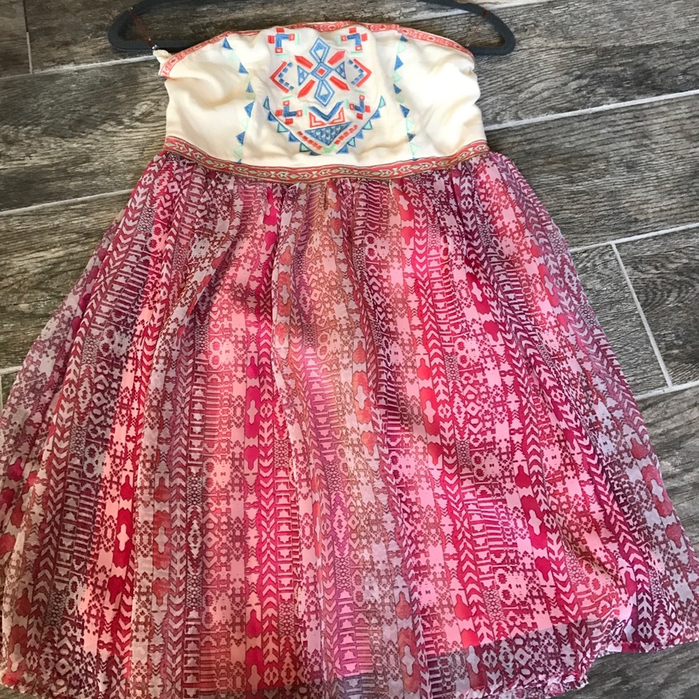 Women's summer short boho dress
