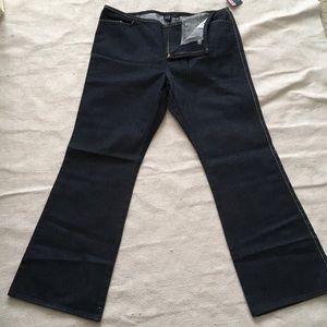 Gap Jean Size 16 (never worn) Dark tan stitching