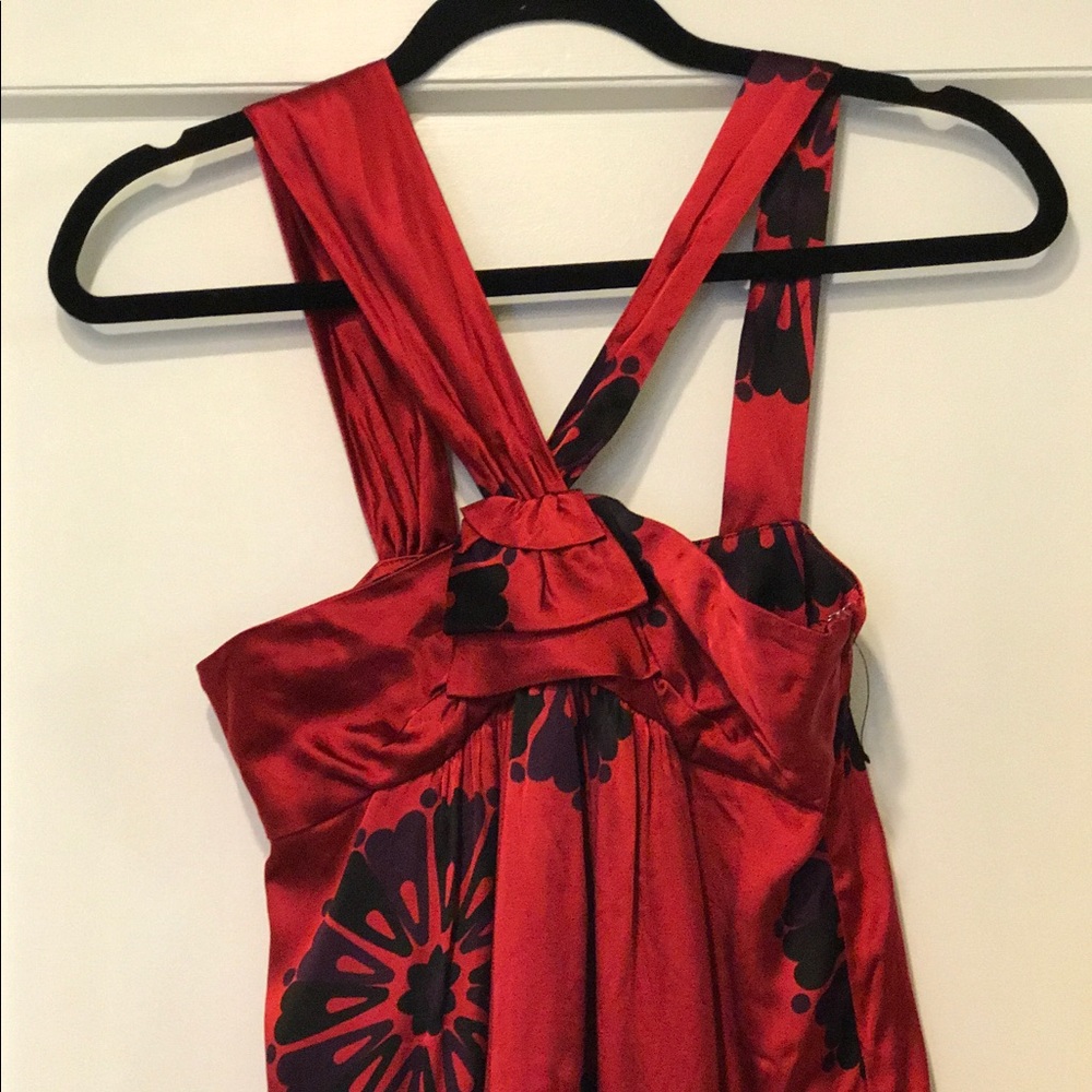 Red dress