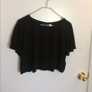 Black Crop Top