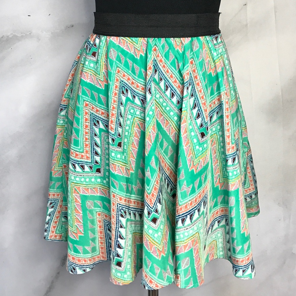 Pastel Green Spring Skirt