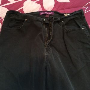 Black Gloria Vanderbilt Jeans
