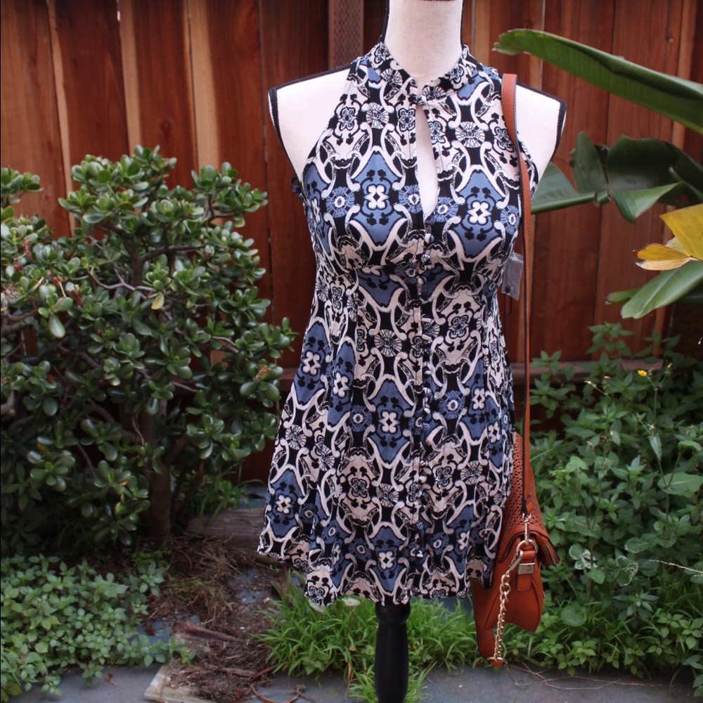 Free People Floral Tunic