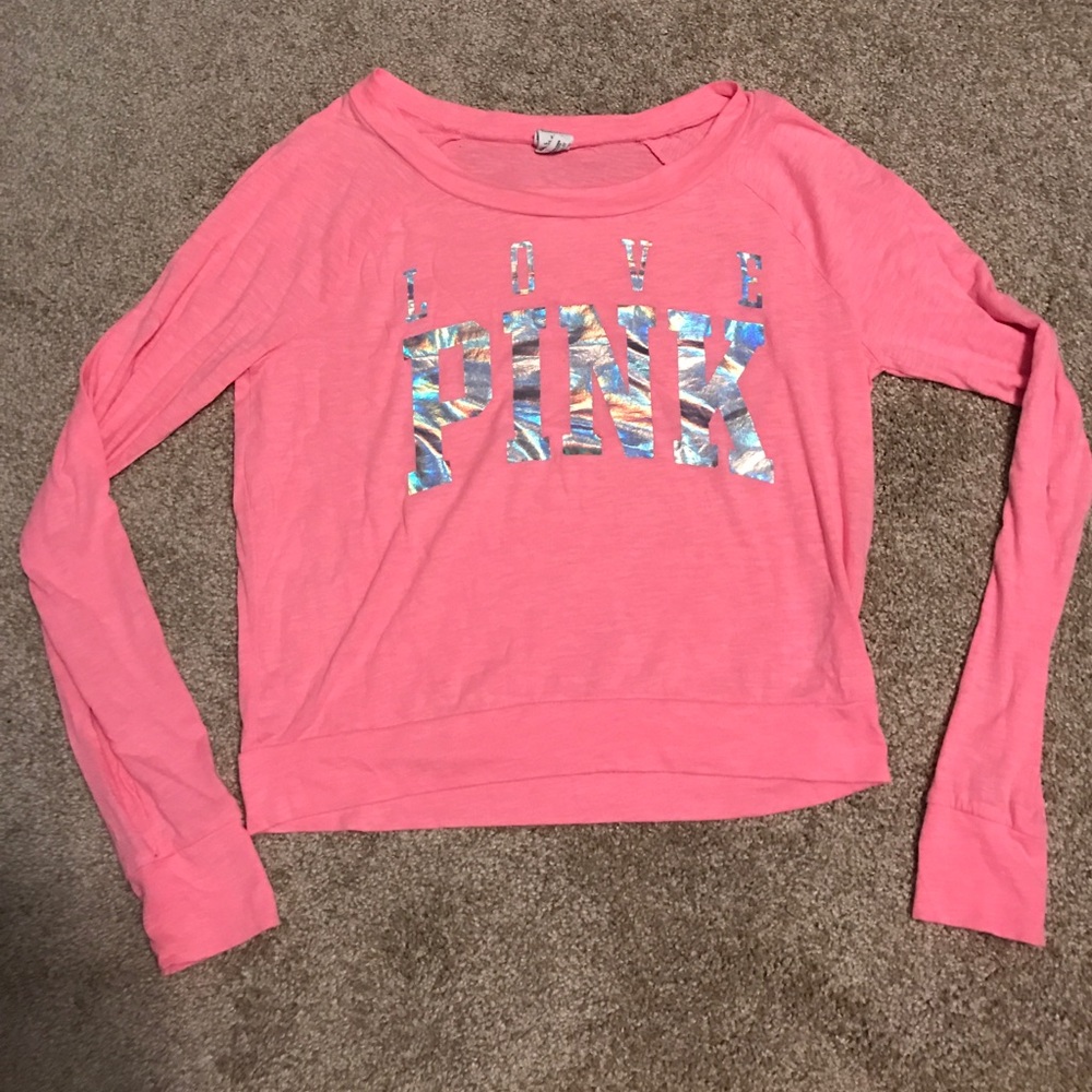 PINK long sleeve shirt