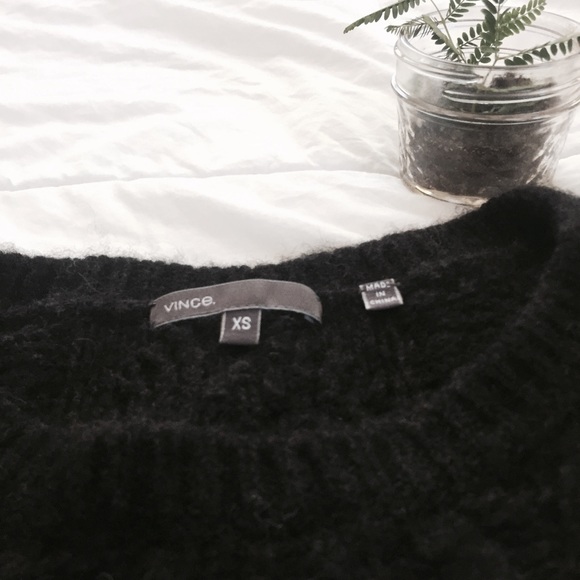 VINCE Oatmeal colorblock sweater - Picture 4 of 5