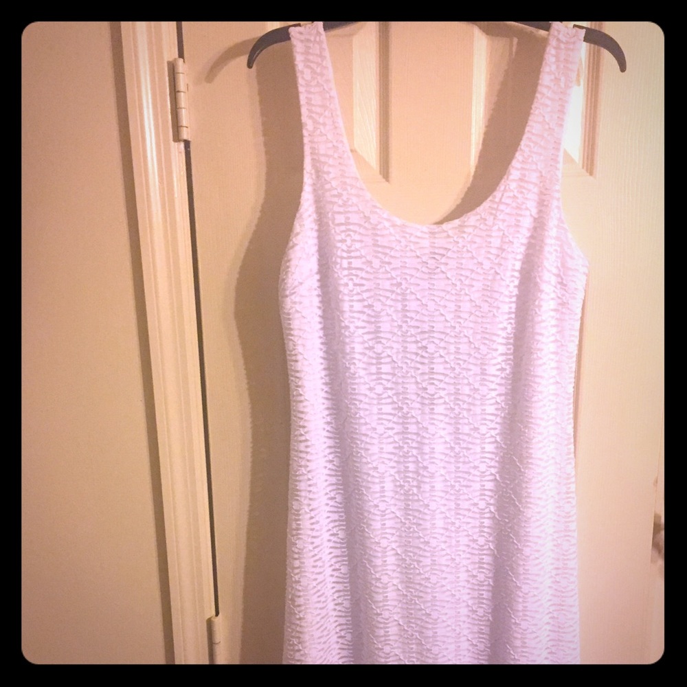 White maxi dress new with tags!