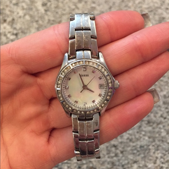 ⚜️Guess Water Resistant Mother of Pearl ⌚️ main image 5