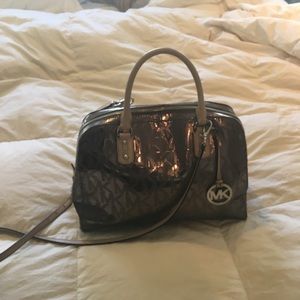 Large Michael Kors Bowler Satchel