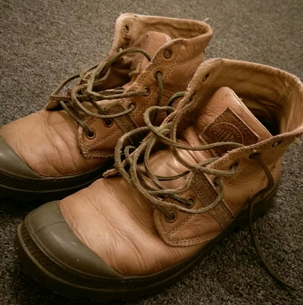 Palladium Leather Boots