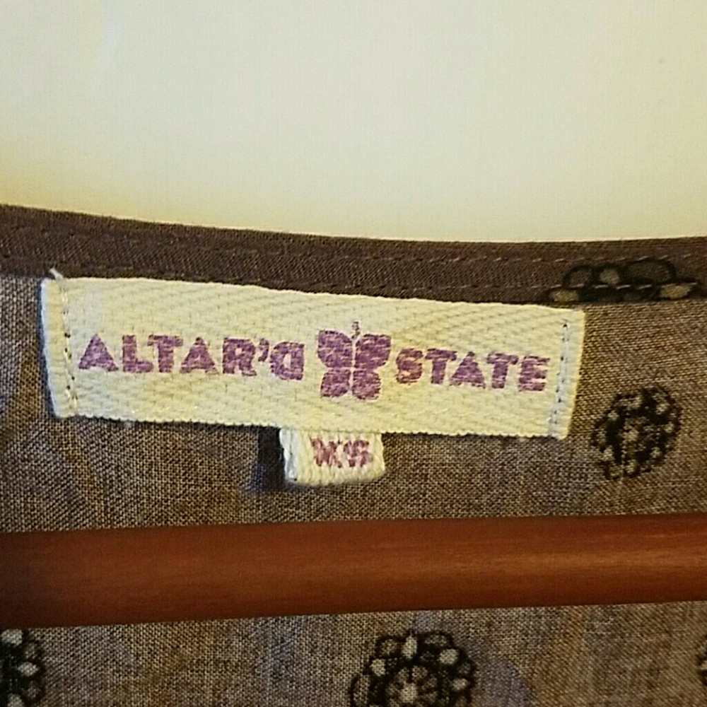Altar'd State Mini Bell Sleeve Dress - Picture 2 of 8
