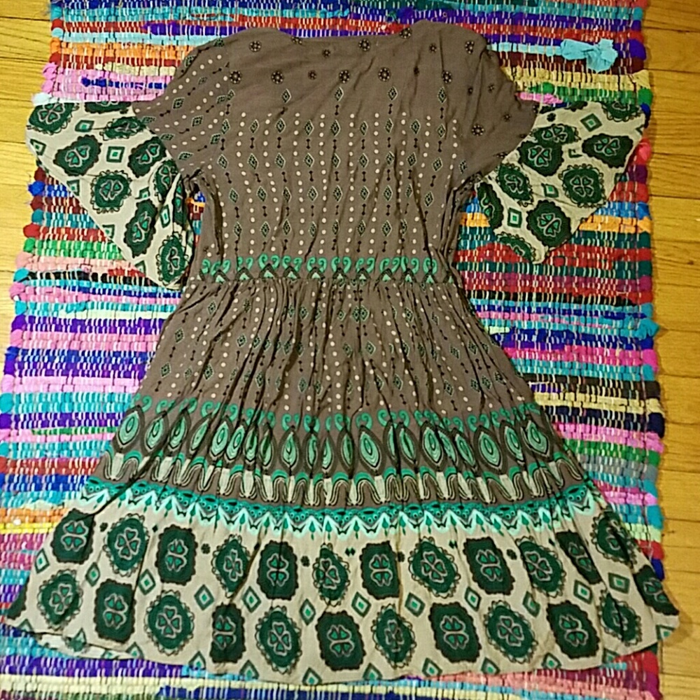 Altar'd State Mini Bell Sleeve Dress - Picture 7 of 8