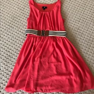 Coral dress-perfect for Spring/Summer!!