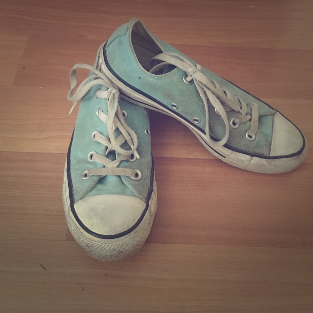 Light Blue Chuck Taylor All Star Low Top Converse
