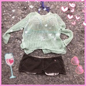 🌺 FREE 🌺 w/ purchase! A&F micro mini/ swim cover