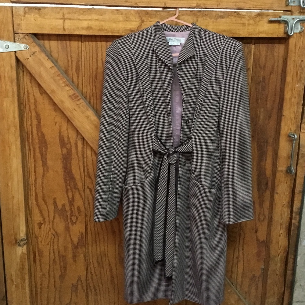 VINTAGE KAY UNGER COAT 3 SEASON