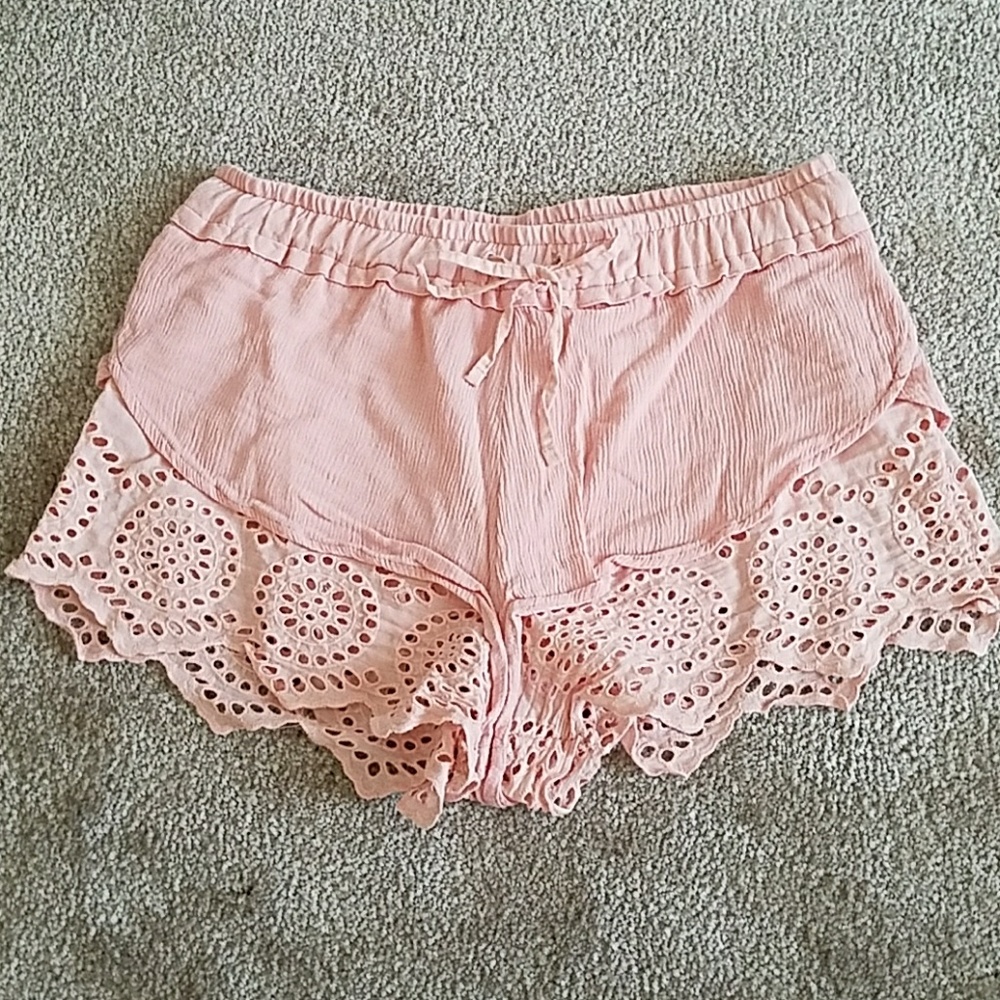 Pink shorts