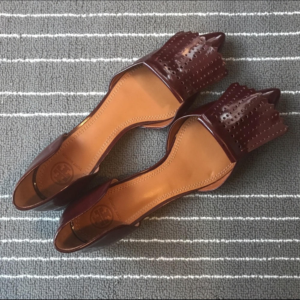 Tory Burch Hyde Pointy Toe Flats