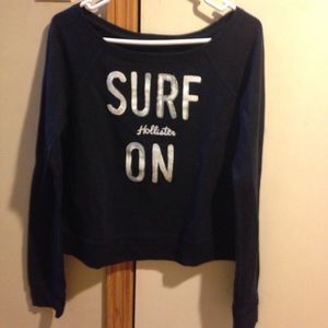 Hollister Blue sweatshirt. Size XS