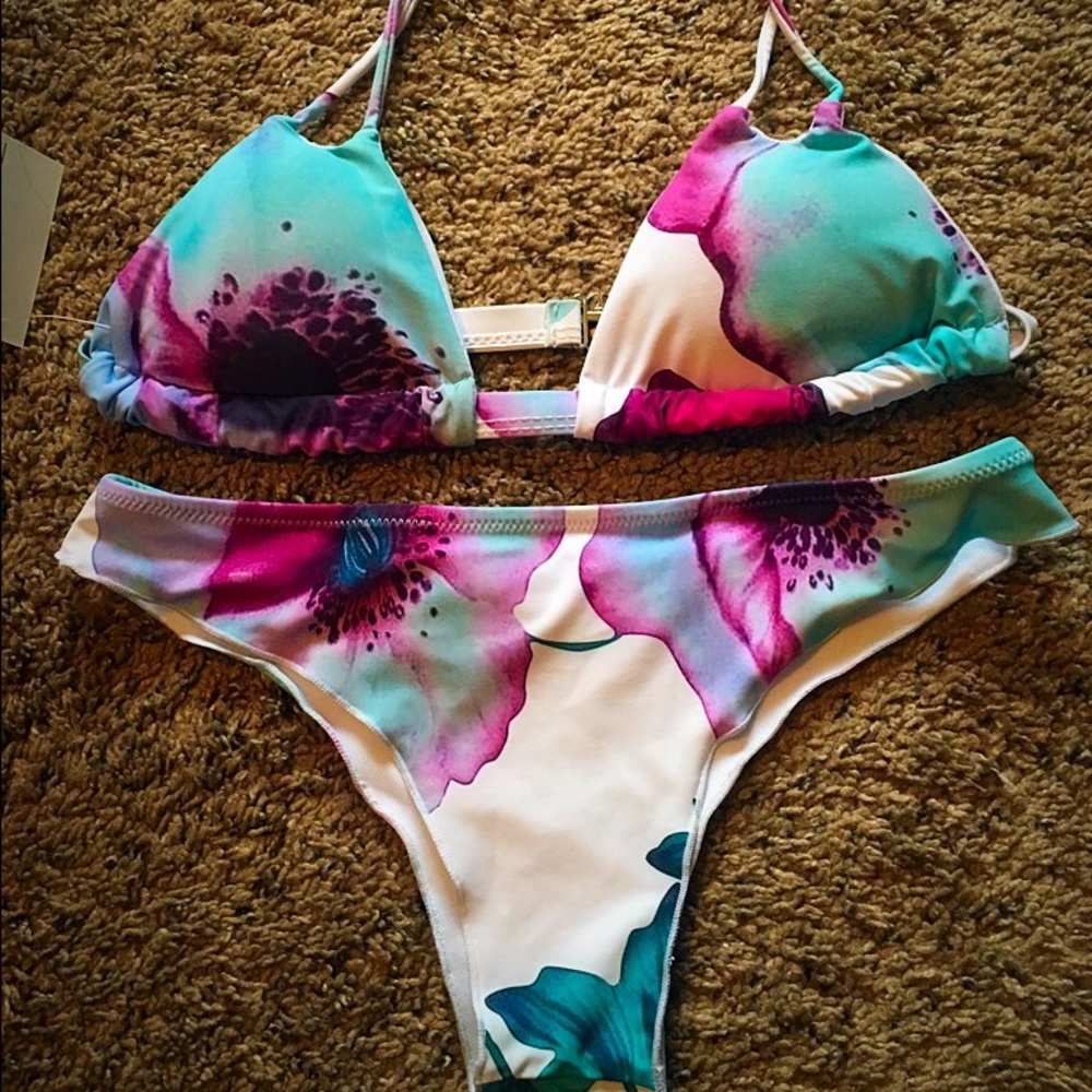 Floral bikini